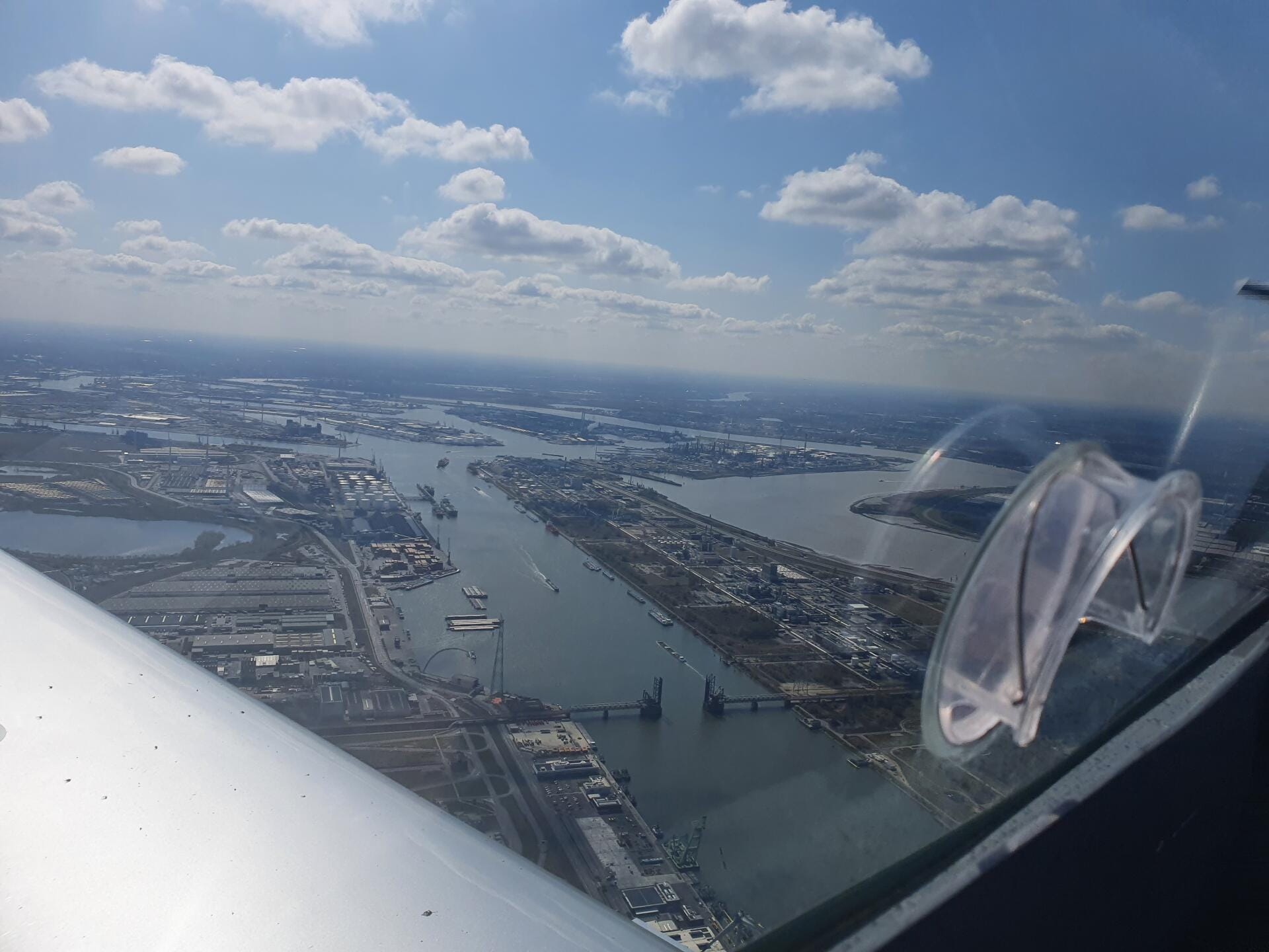 Sightseeing over Zeeland, Schelde and Port of Antwerp