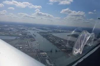 Sightseeing over Zeeland, Schelde and Port of Antwerp