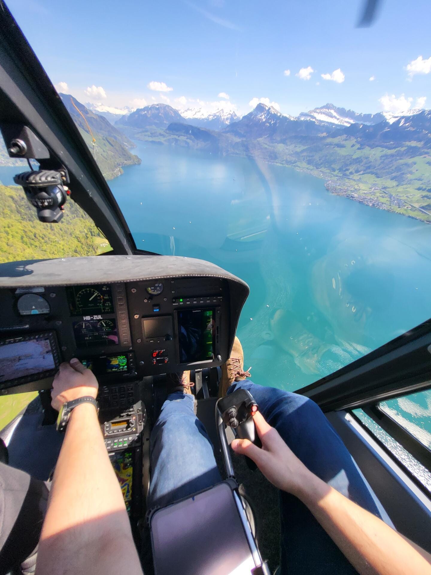 Restaurant-Flug - Mit dem Heli zum zMittag