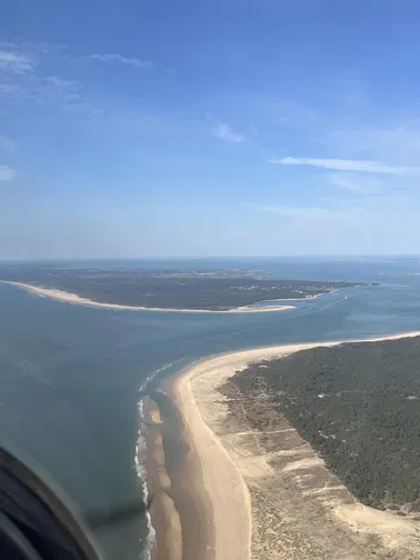 Au départ de Royan 60 mn de vol entre océan et Seudre