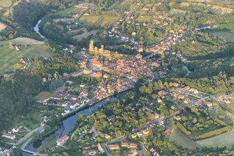 Berry - Bourbonnais - Tour de la forêt de Tronçais en avion