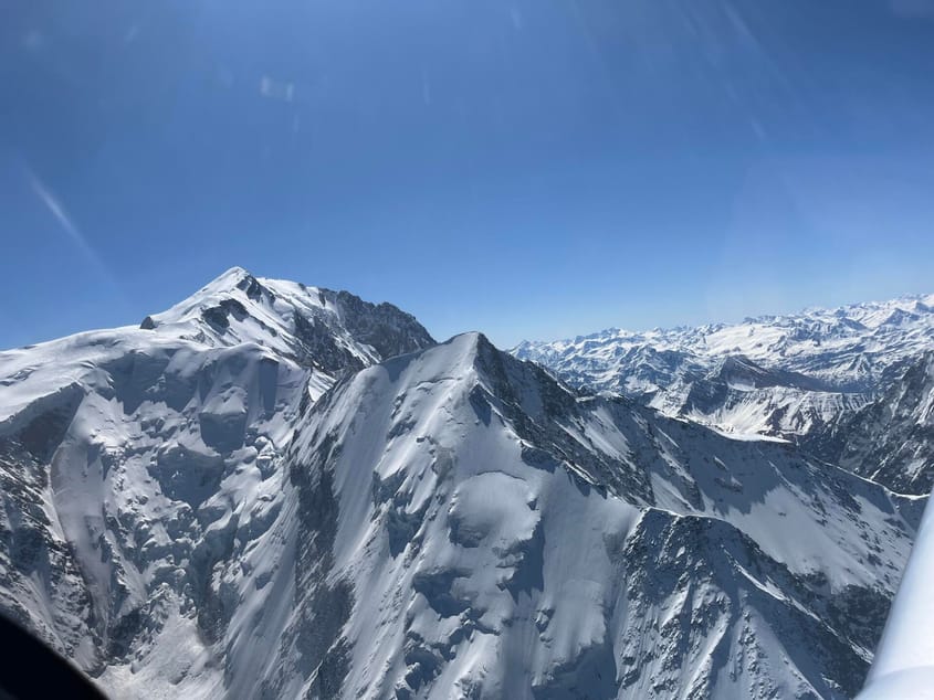 Mont blanc: Du jura jusqu’aux neiges éternelles.