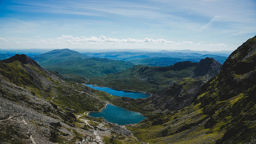 Sightseeing flight over Snowdonia and surrounding area