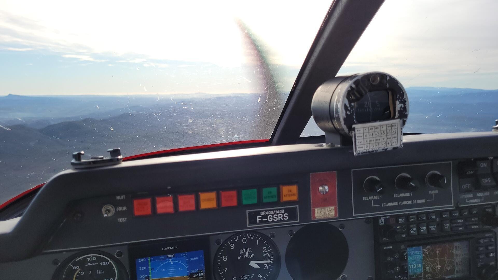 Cockpit du F-GSRS
