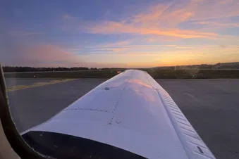 Lichtermeer von München bei Nacht