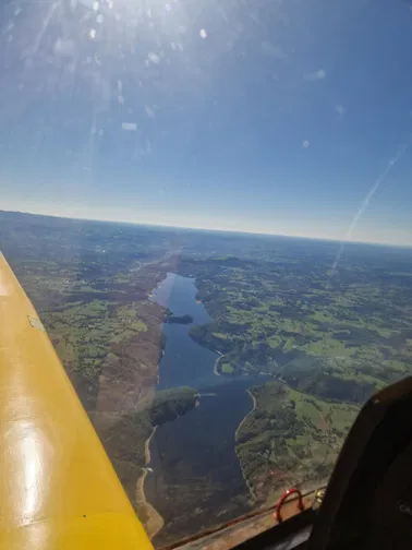 Vue depuis le ciel de la Dordogne et des ses environs