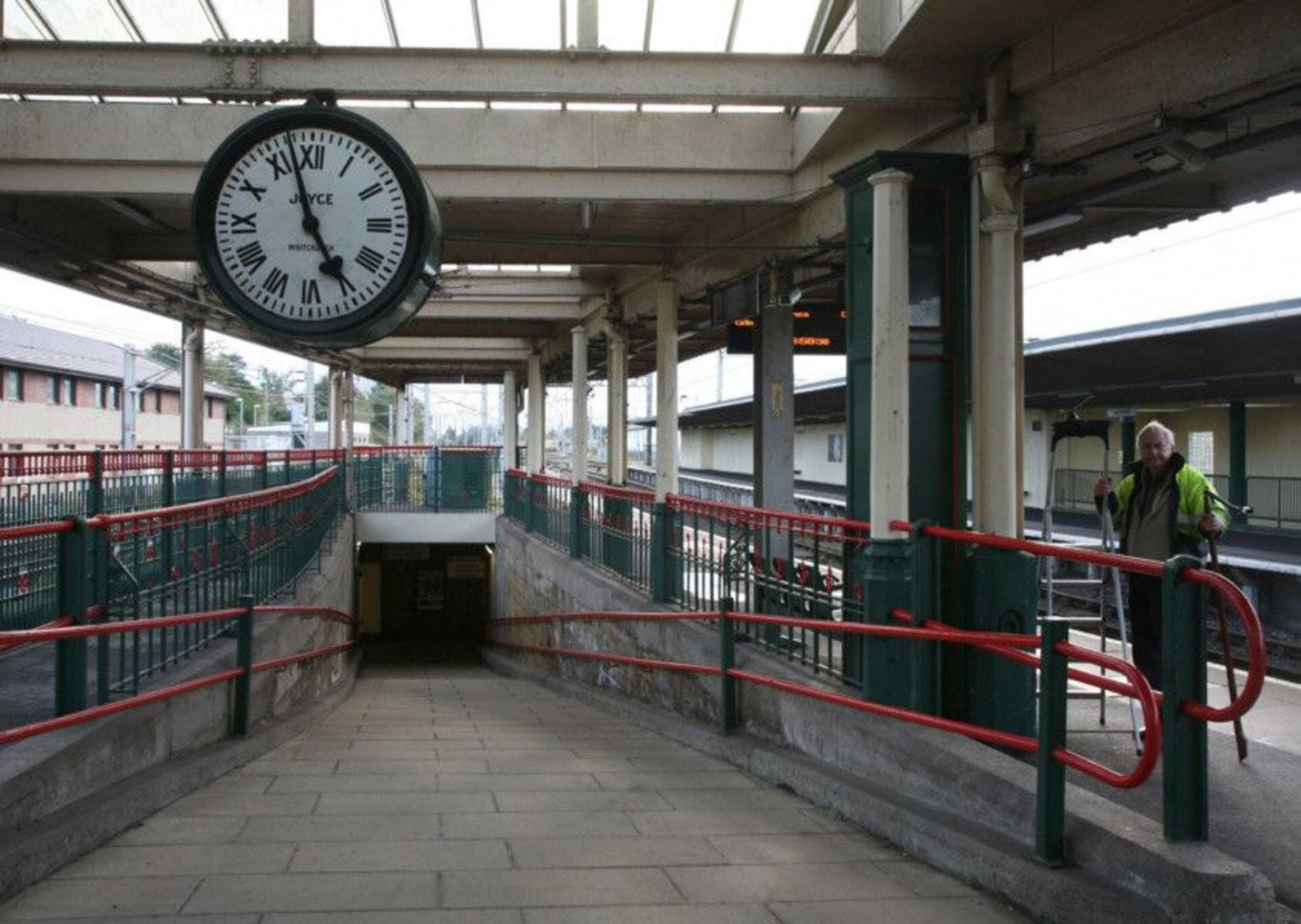 Carnforth Station clock