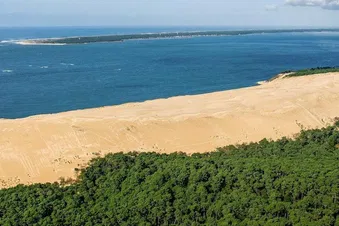 Vol de Cuers-Pierrefeu à Arcachon, Cap-Ferret