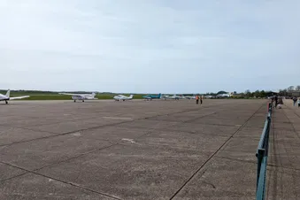 Visiting aircraft parking