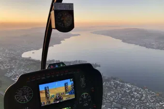 Das Herz der Schweiz im Heli