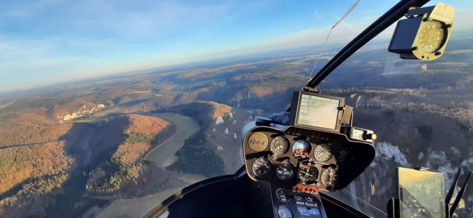 Heli Rundflug Sigmaringen zum kennenlernen.