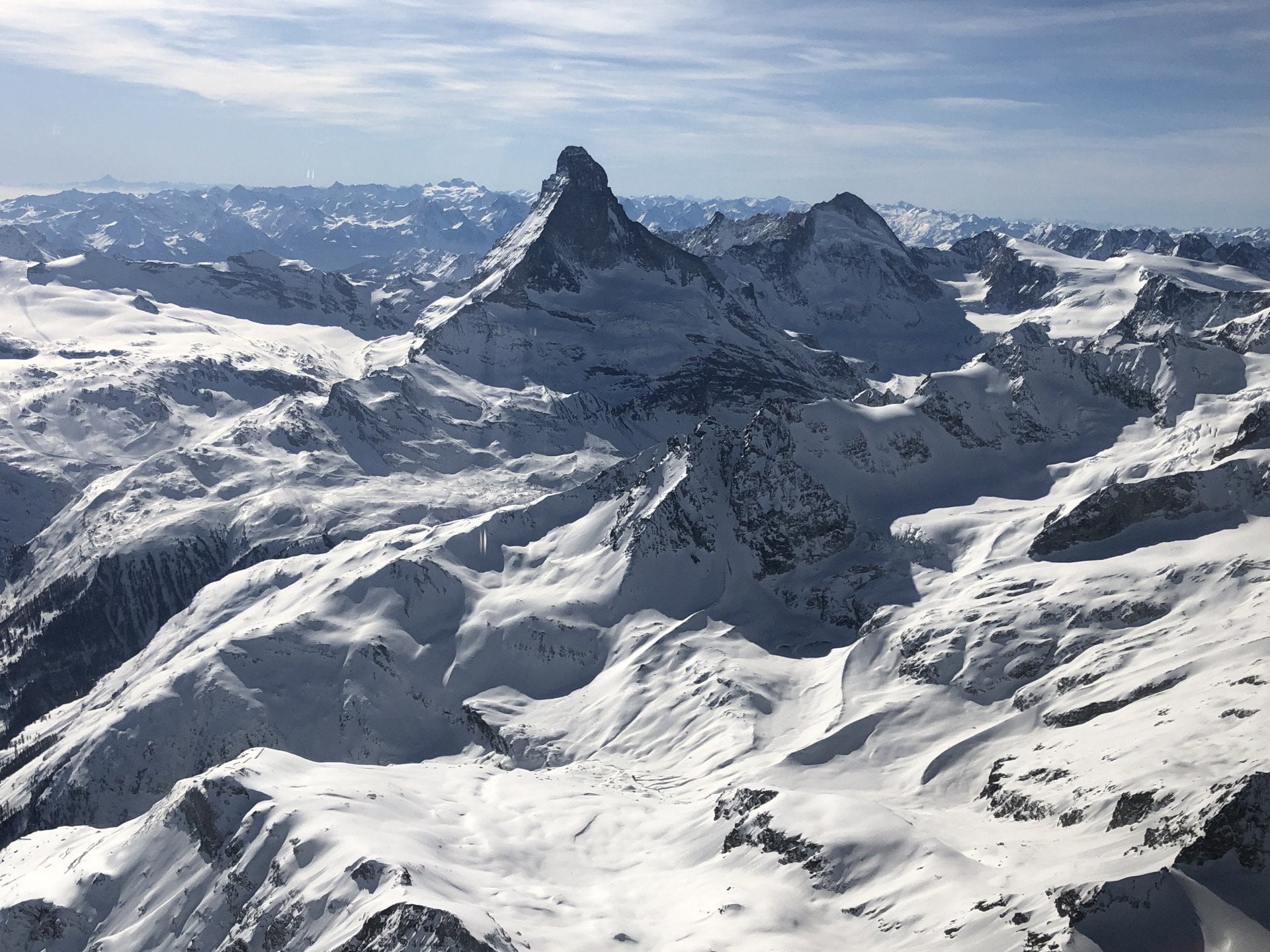 Rundflug zum Matterhorn via Jungfraujoch und Aletsch