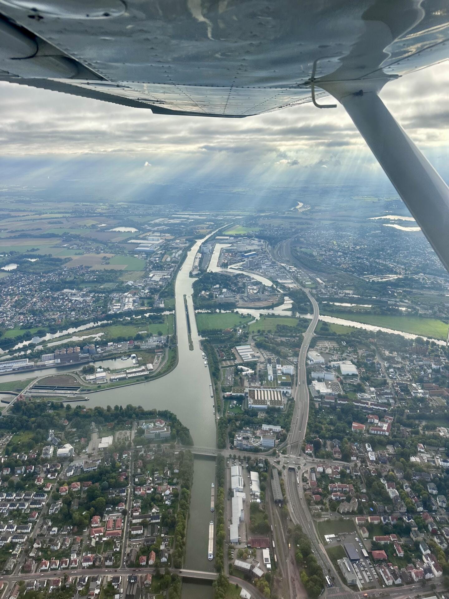 Wasserstraßenkreuz in Minden