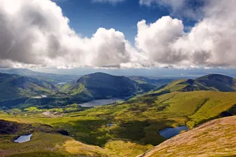 A scenic flight through the valleys and Wales