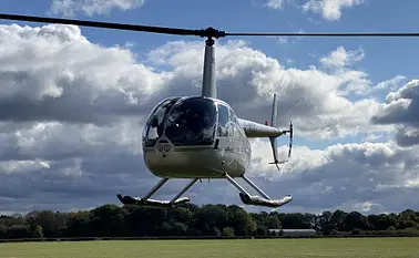 Helicopter flight: London to Goodwood