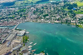 Hoch über den Dächern von Luzern