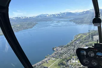Helicopter: 5 Mountains in Central Switzerland