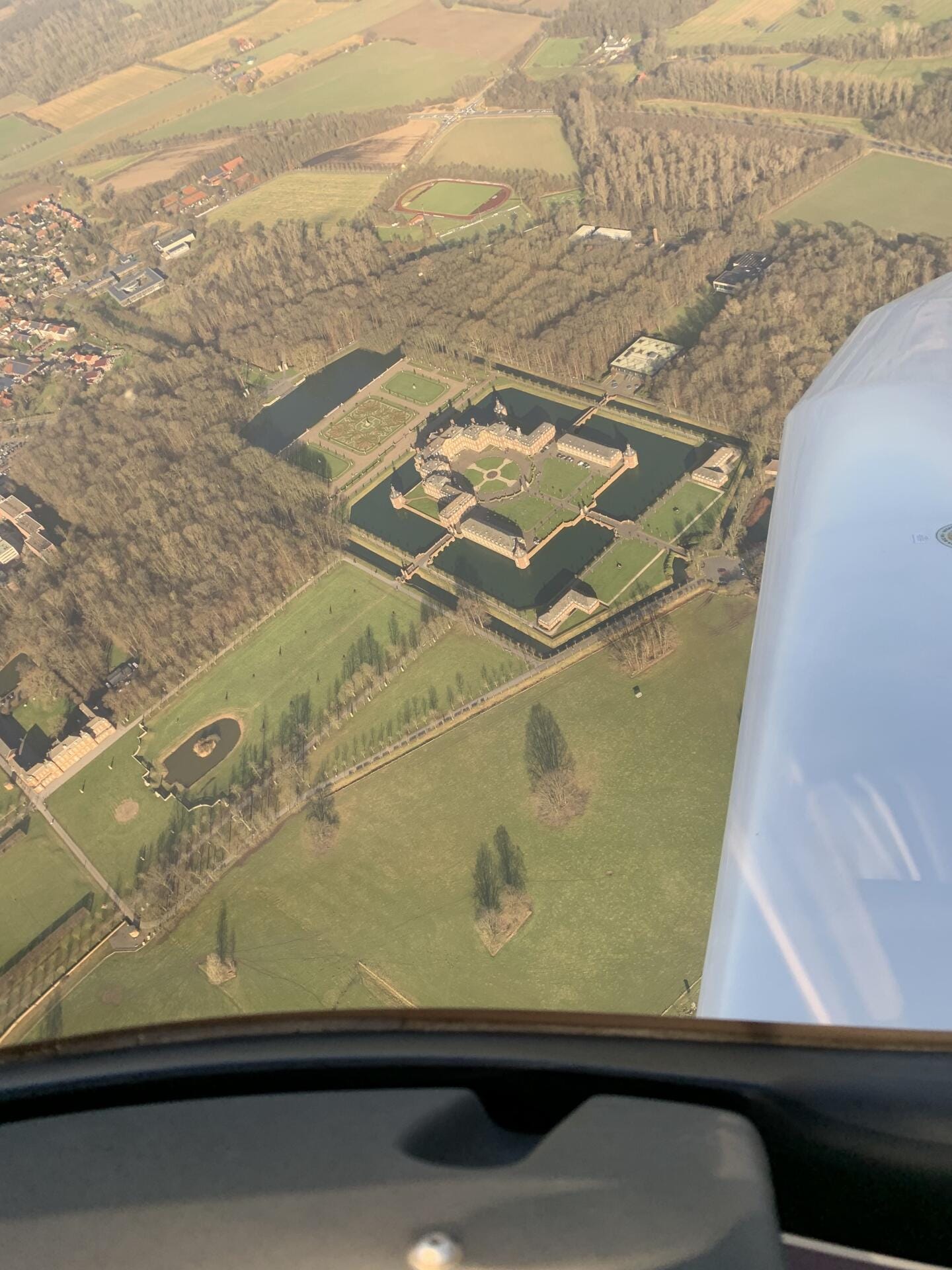 Rundflug im günstigen 2-Sitzer über das Münsterland