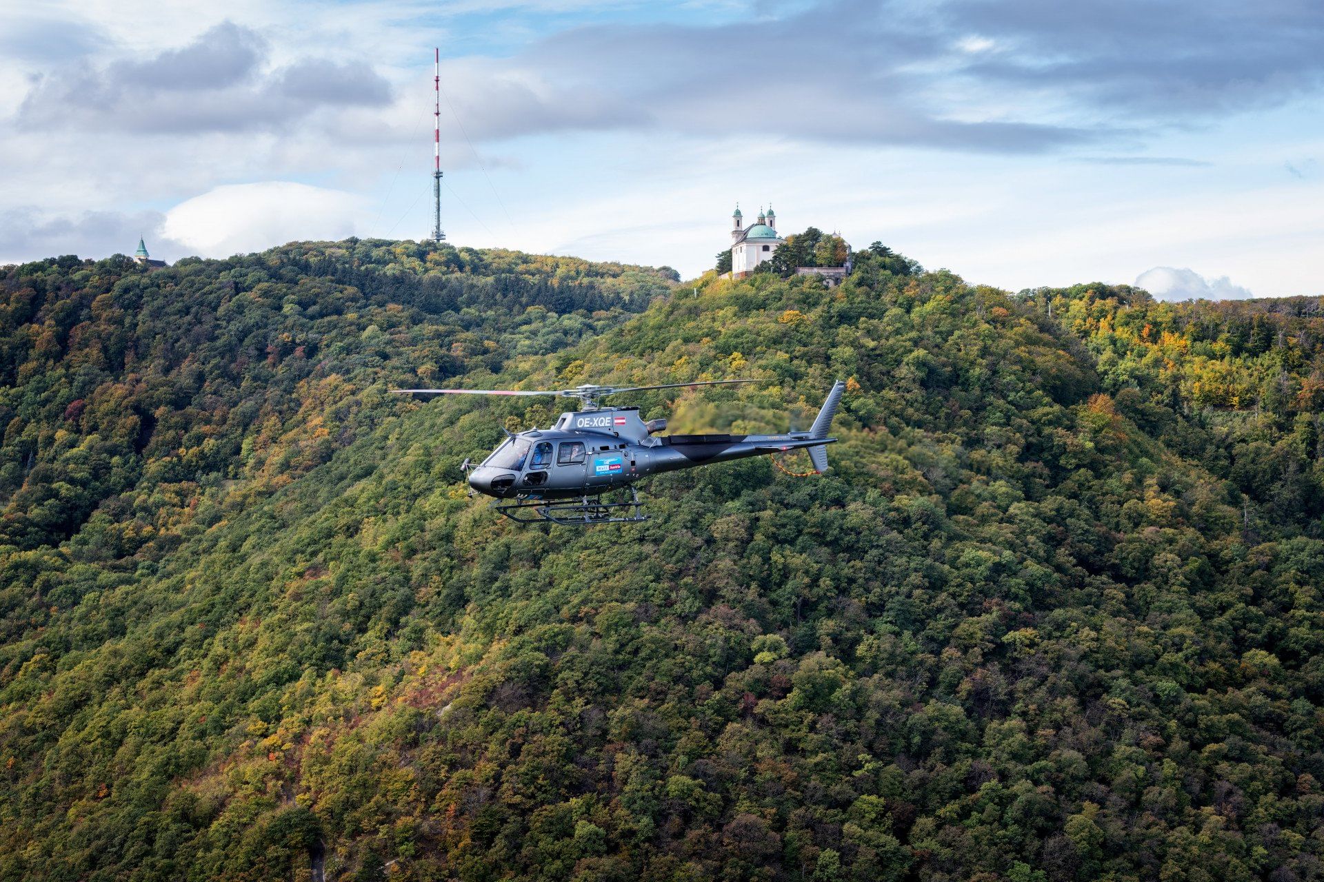 Südliches Wien im Hubschrauber (3 Sitze)