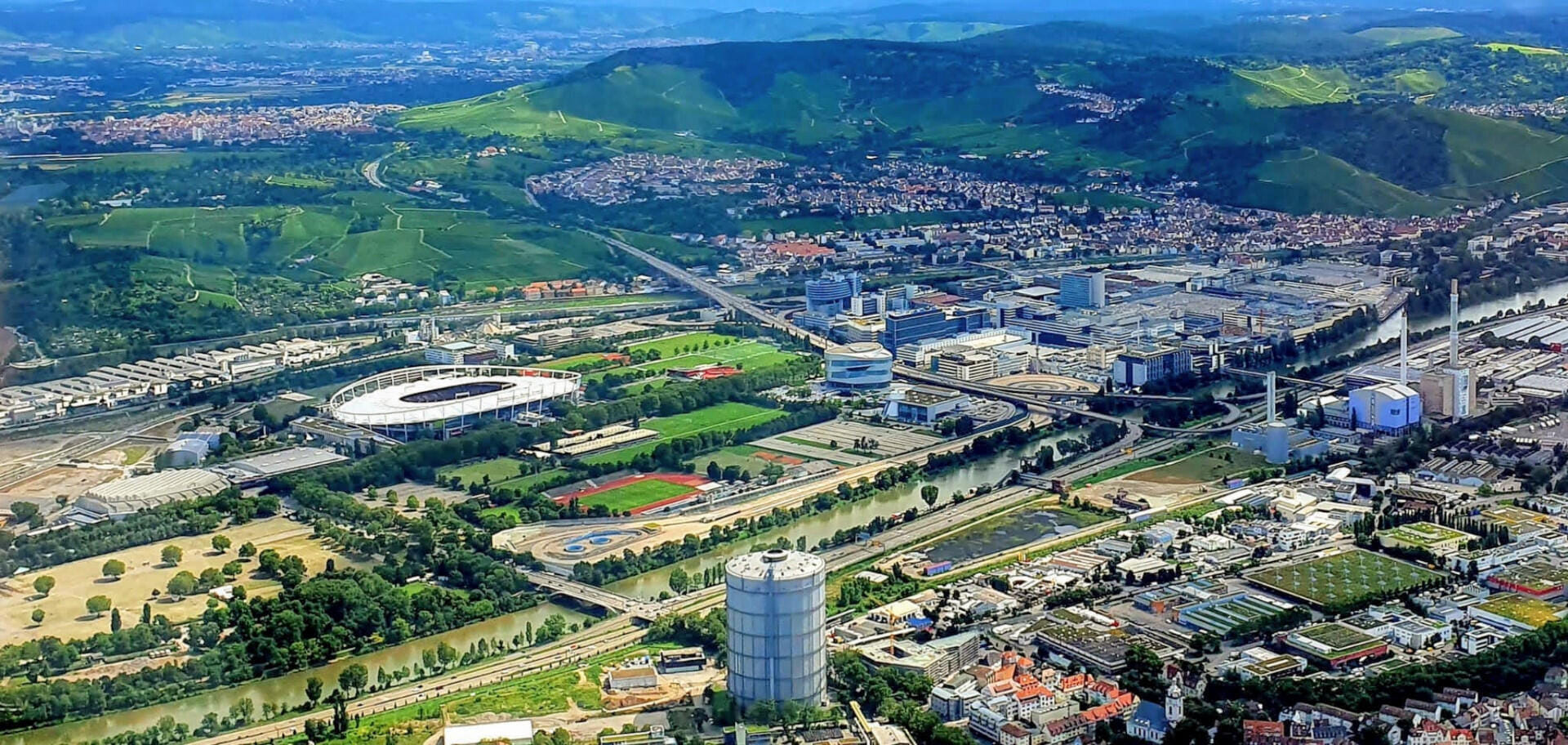 Gaskessel, Cannstatter Wasen, Mercedes-Benz, MHP Arena