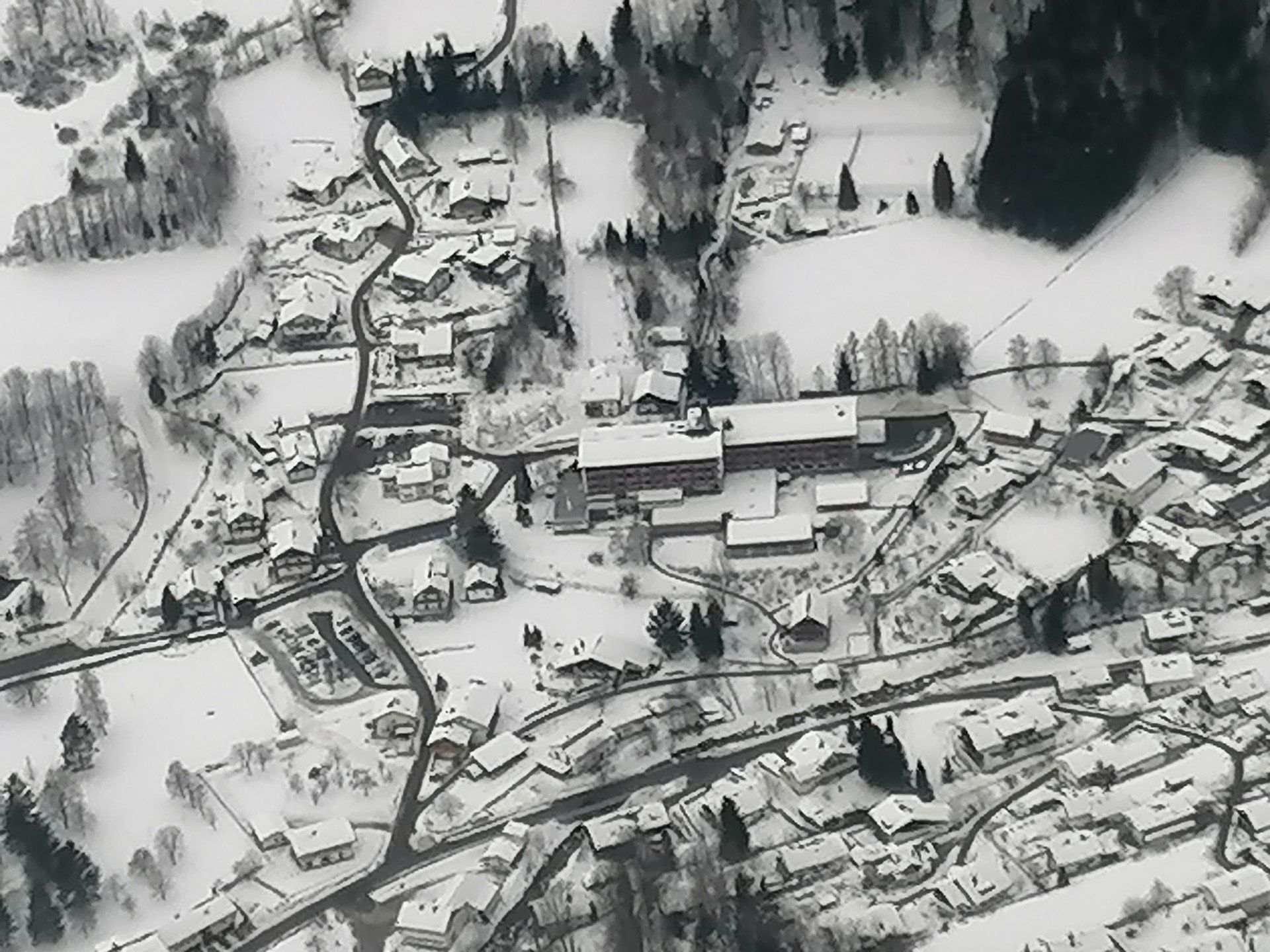 Flug über den Großen Arber, höchster Berg Niederbayerns