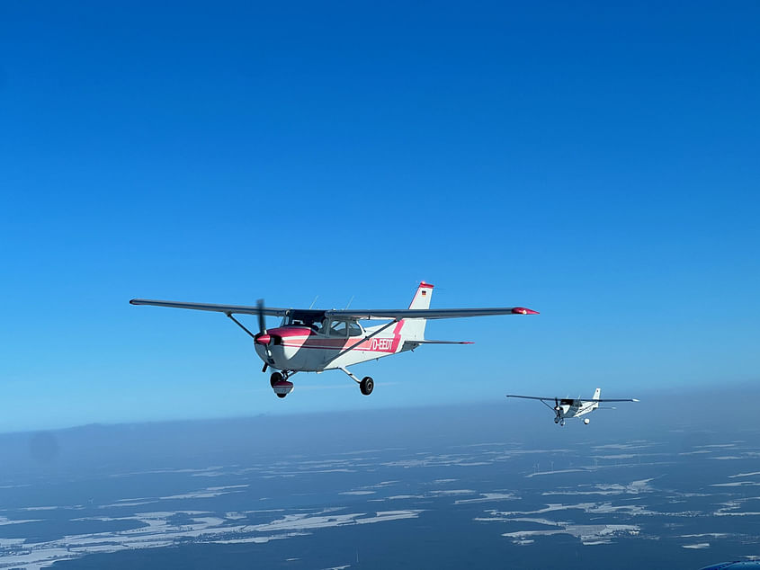 Rundflug Föhr, Amrum und Sylt