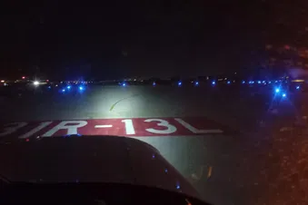 Vol de nuit Marseille -> Montpellier