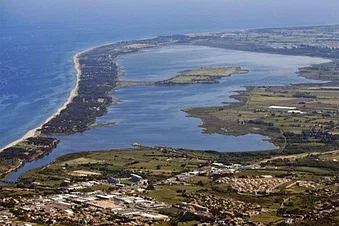 Etang de Bilguglia et cordon lagunaire