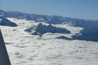 Über den Wolken ist die Freiheit grenzenlos :)