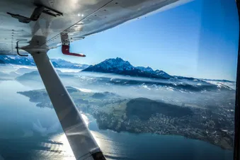 Pilatus, EMJ, Maggia, Brissago (Cessna 172 RG)