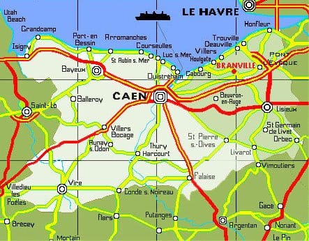 Vol en hélico : Perche, Pays d'Auge, plage de Cabourg