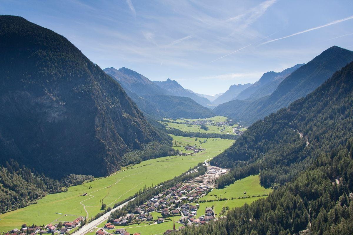 Aufregende Landschaft
