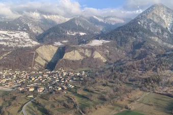 Aussicht nach dem Start Richtung Montalin