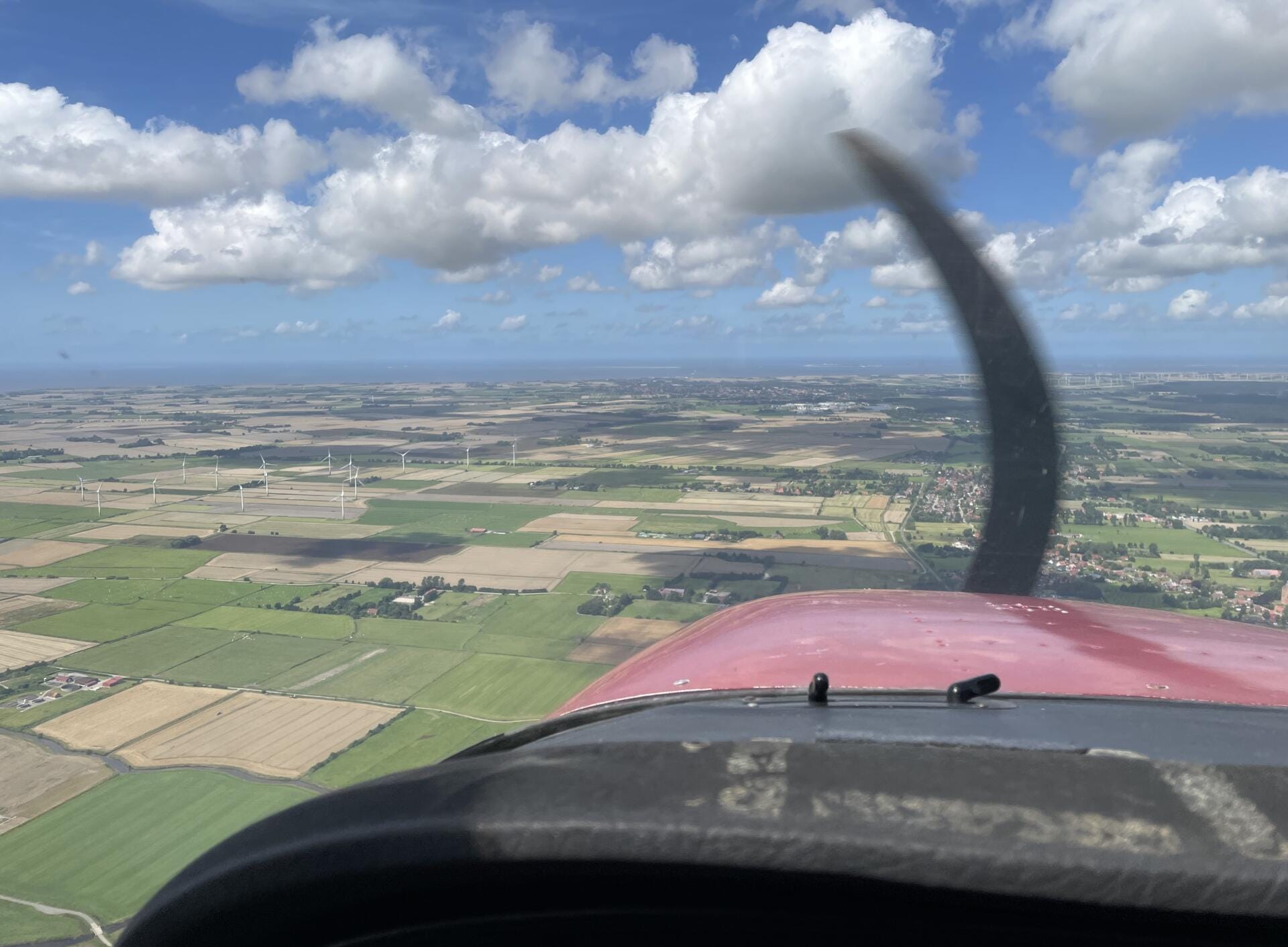 auf dem Weg an die Küste