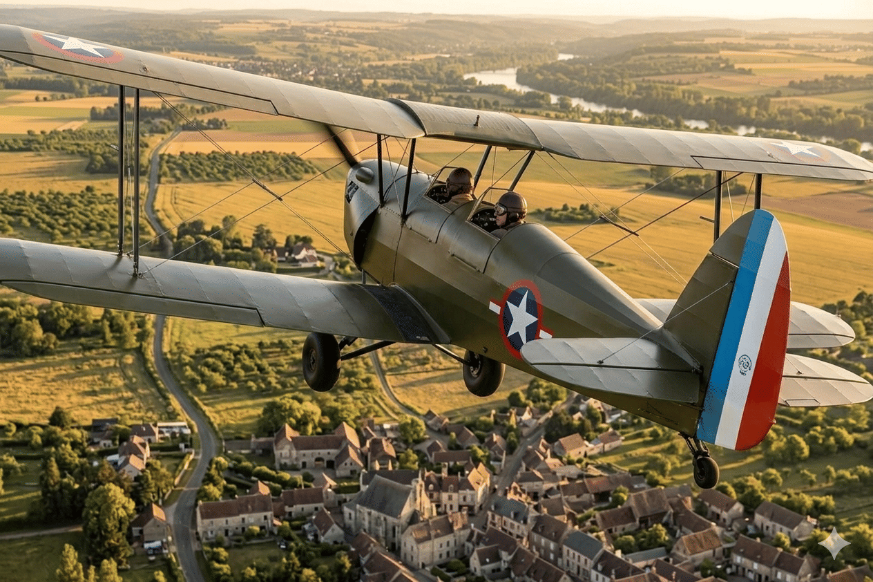 L'Éveil des sens à bord du Stampe SV4 RS