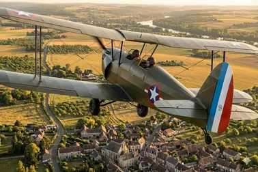 L'Éveil des sens à bord du Stampe SV4 RS