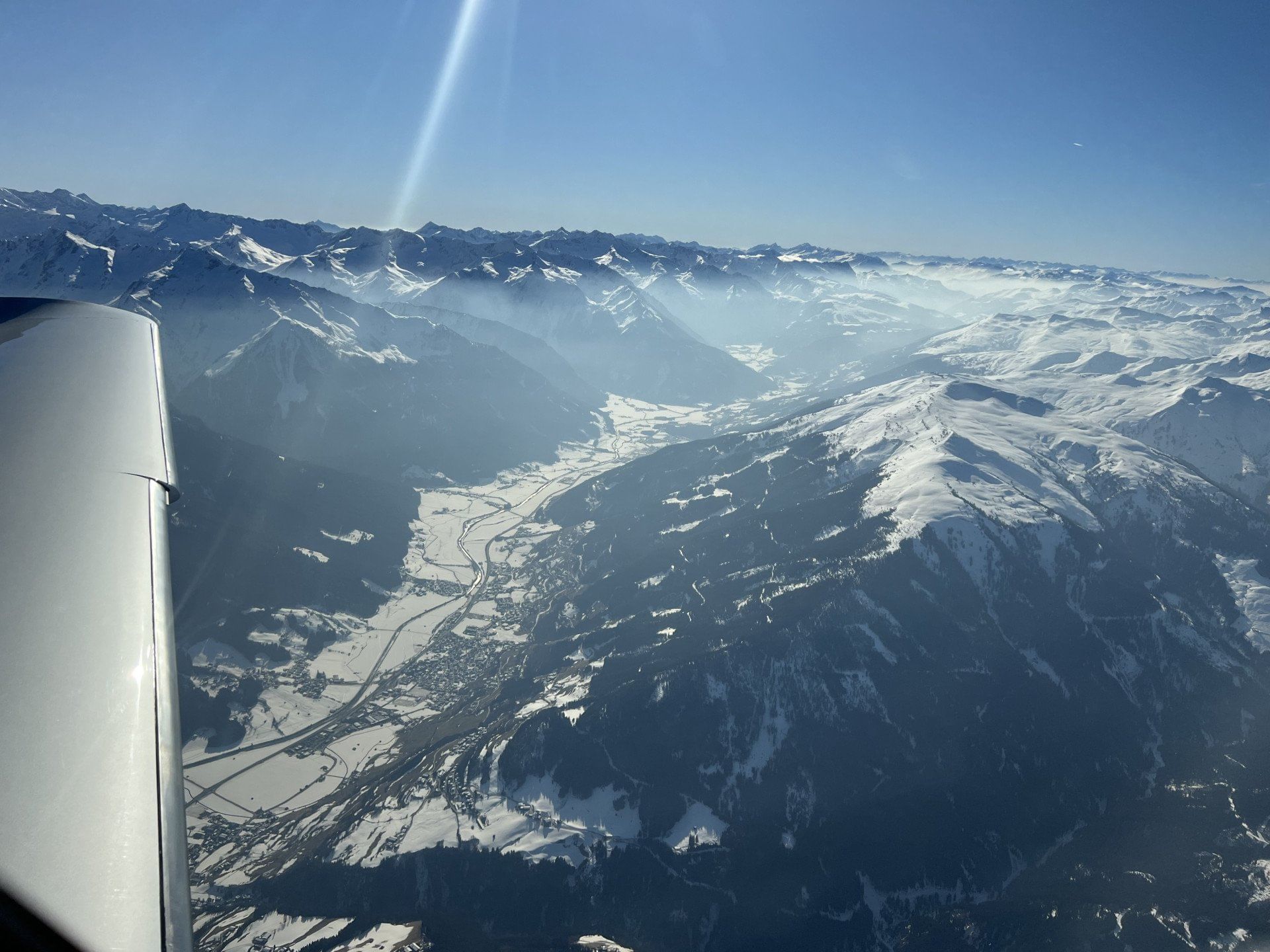Flug zum schönsten Flugplatz der Alpen