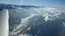 Flug zum schönsten Flugplatz der Alpen