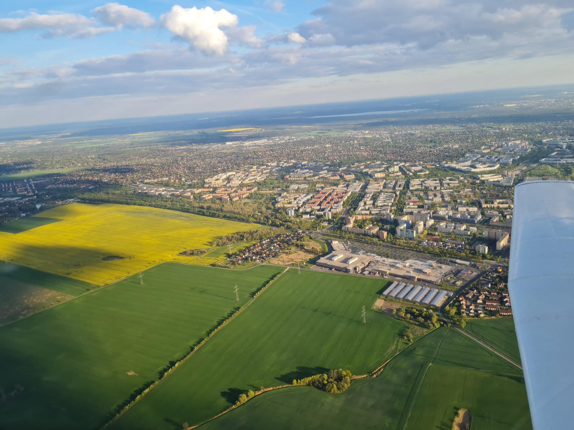 Kurzer Rundflug Berlin