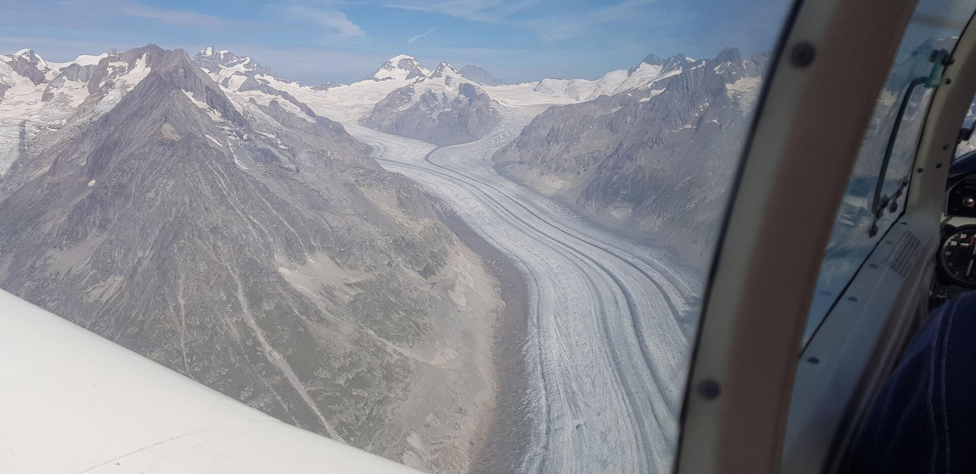 Rundflug Aletsch - Jungfrau - Matterhorn