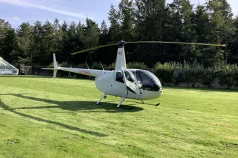 London heli lanes flight from Cambridge