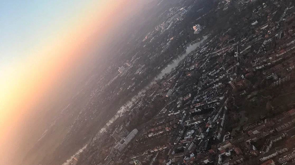 Rundflug über Münster