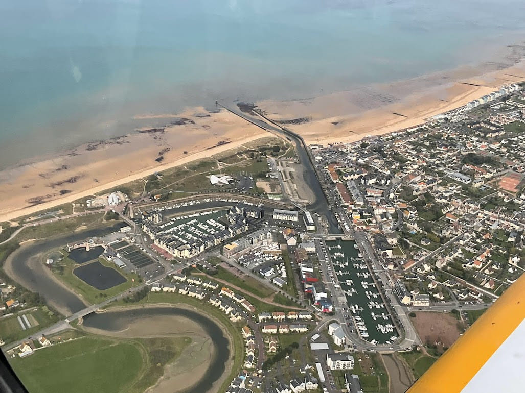 De la pointe du Hoc à Ouistréham en longeant la côte ( 2pax)