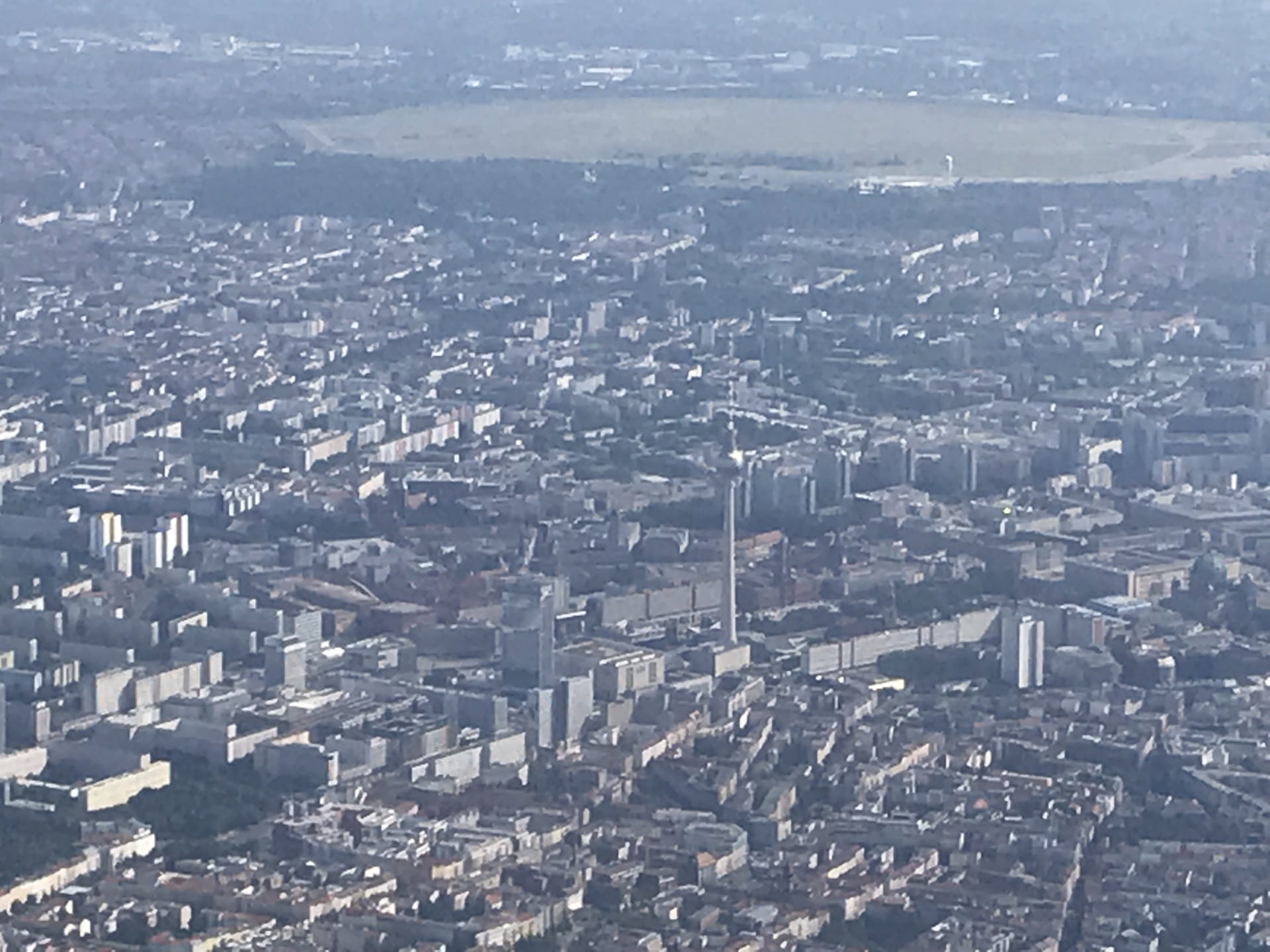The view across Berlin from north to south