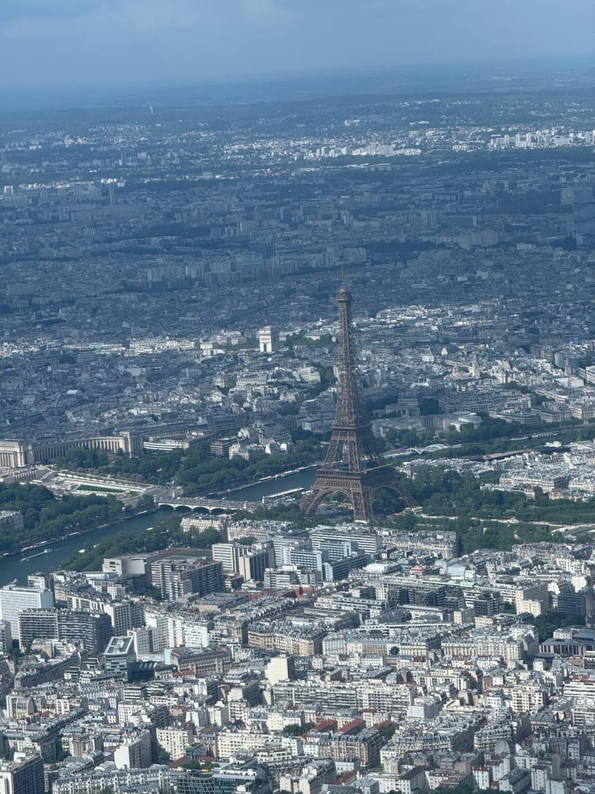 Paris et les alentours en hélicoptère