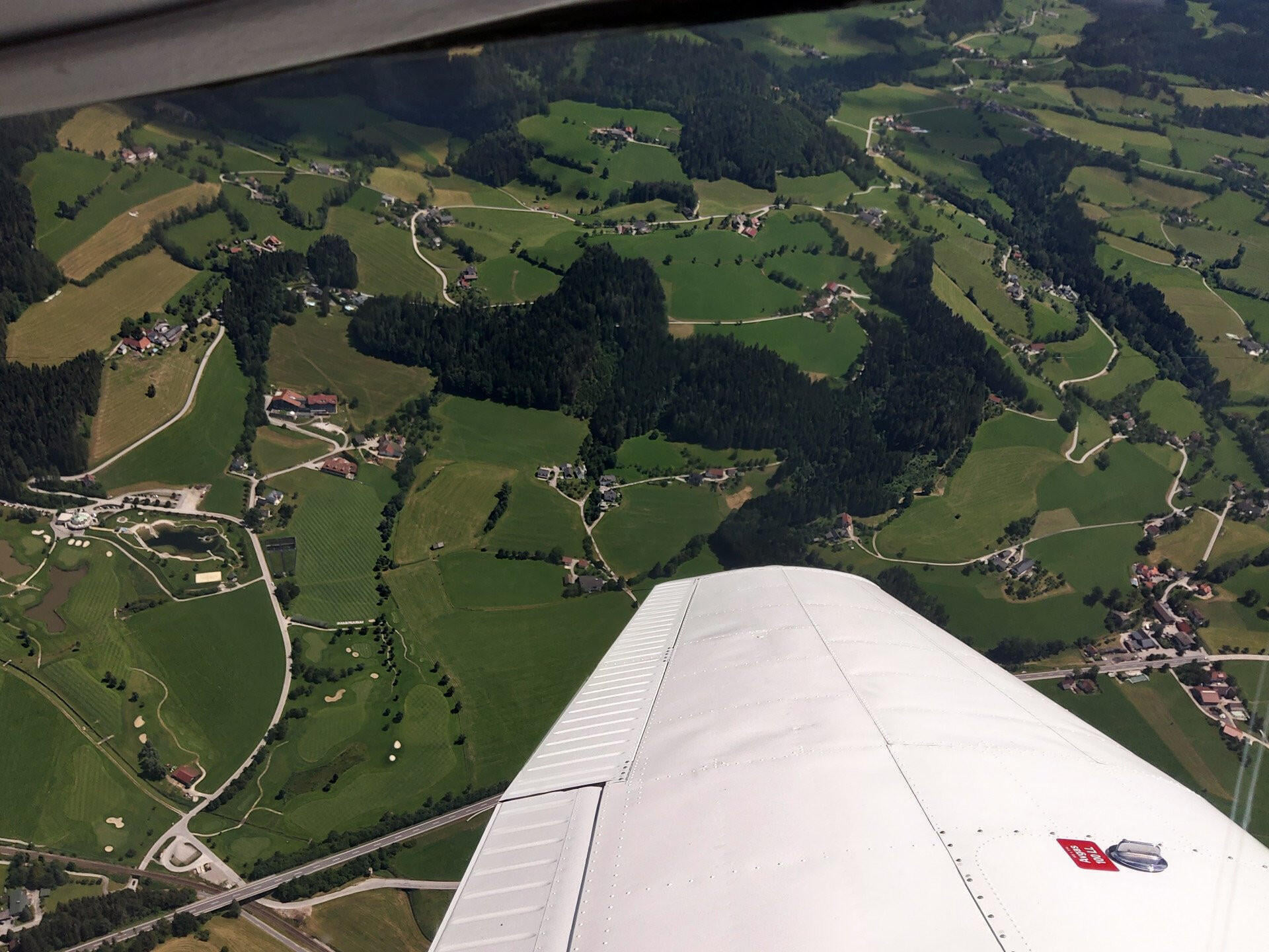 Rundflug Thüringer Wald