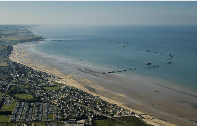 Port Artificiel d'Arromanche-les-Bain