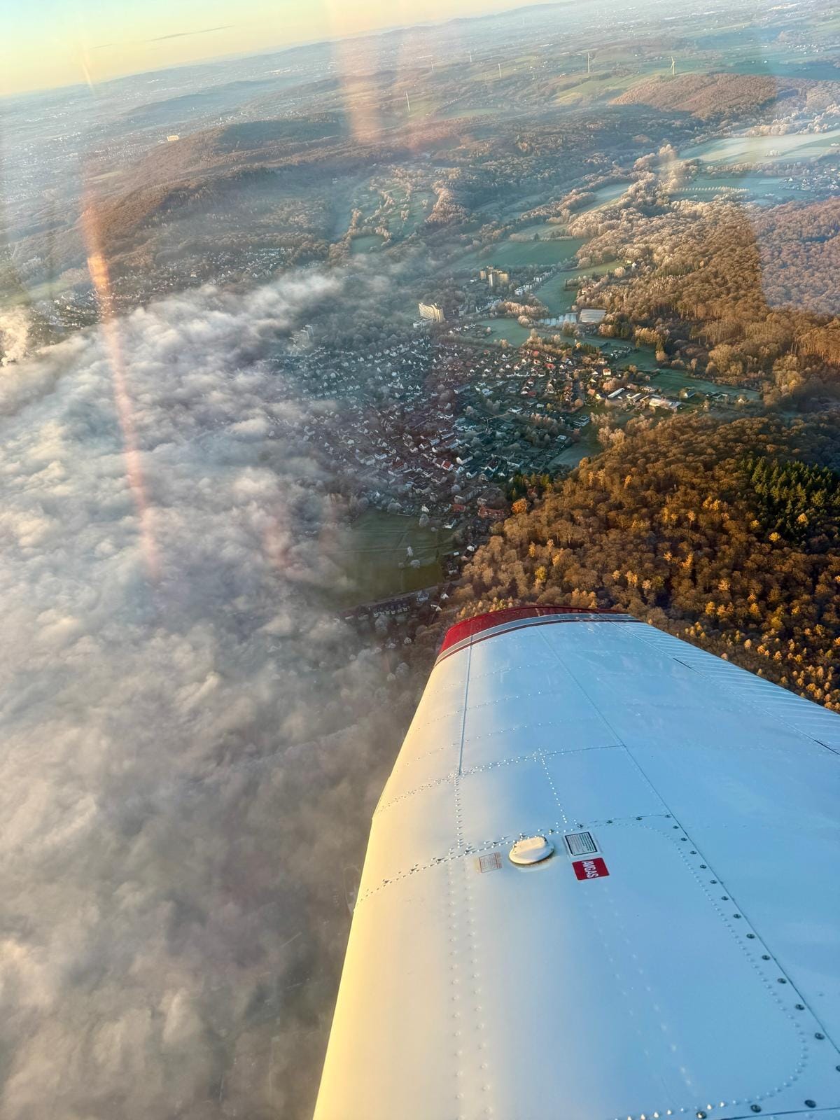 Rundflug über Lippe