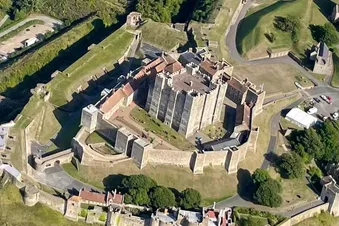 Dover castle battlements
