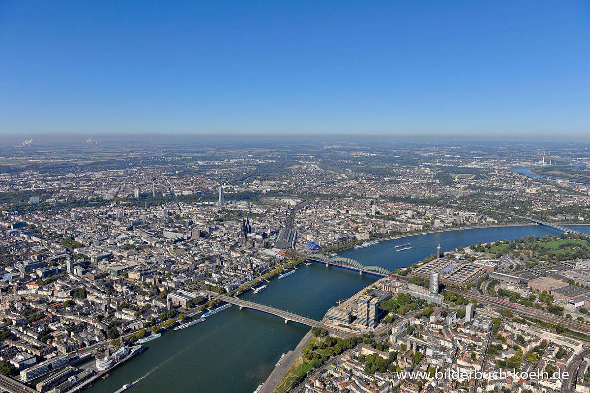 Rundflug über Köln